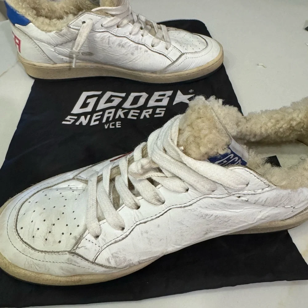Golden Goose Ball Star Shearling New in Bag 7/7.5 - Picture 10 of 10